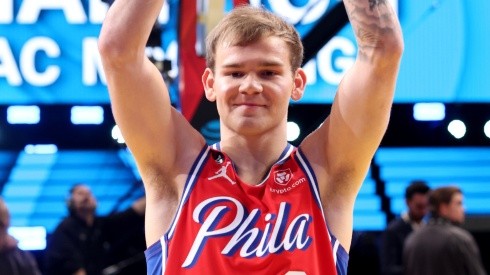 MAC MCCLUNG at the 2023 Slam Dunk Contest