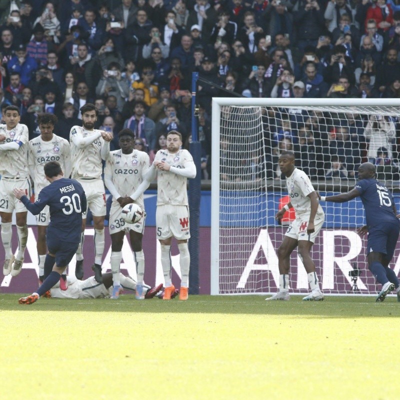 El posteo de Messi tras su gol agónico para darle el triunfo al PSG