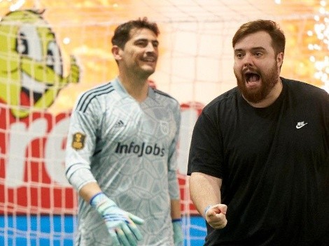 Video: Ibai Llanos convirtió el esperado penal a Iker Casillas en la Kings League