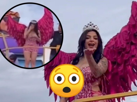 ¿Por qué Karely Ruiz fue atacada a “huevazos” en Carnaval de Guaymas? (VIDEOS)