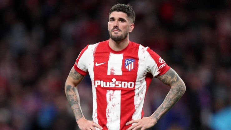 Rodrigo De Paul, una de las dudas de Diego Simeone en el Atlético de Madrid para el partido con el Real Madrid.