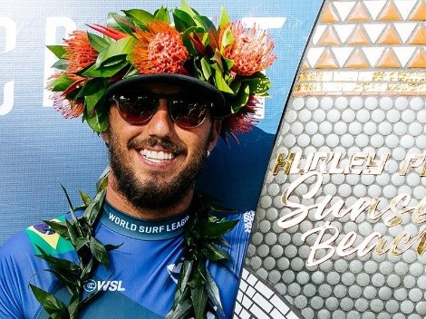 Surfe: 4 marcas quebradas por Filipe Toledo, campeão da etapa de Sunset