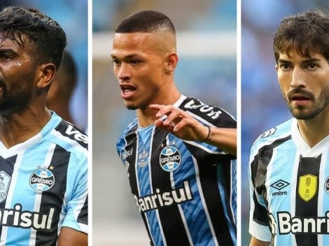 SAÍDA? Grêmio traz 'quentinha' sobre Thiago Santos, Darlan e Lucas Silva