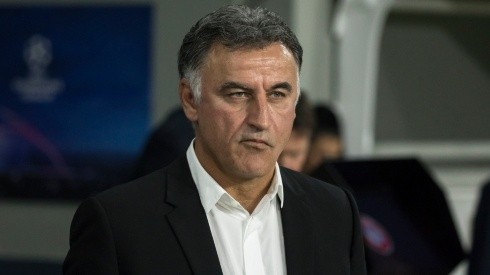 PSG coach Christophe Galtier.
