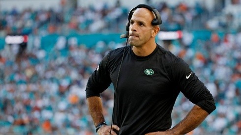Jets coach Robert Saleh.