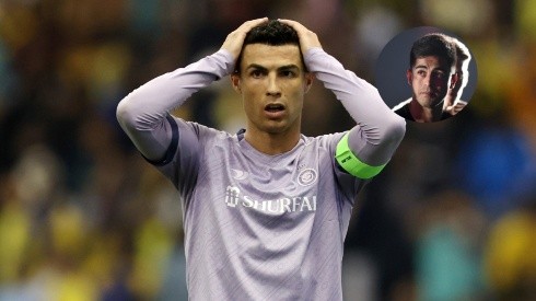 Cristiano Ronaldo sufre por la lesión de Pity Martínez.