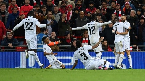 Real Madrid goleó al Liverpool en Champions