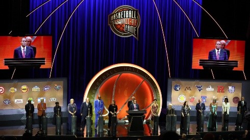La ceremonia del Hall of Fame 2022 de la NBA.
