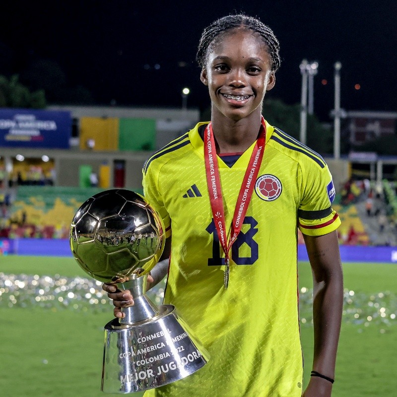 La estrella colombiana Linda Caicedo cumplió 18 años y aseguran que jugará en el Real Madrid