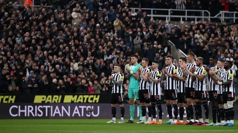 Newcastle en formación por Champions League.