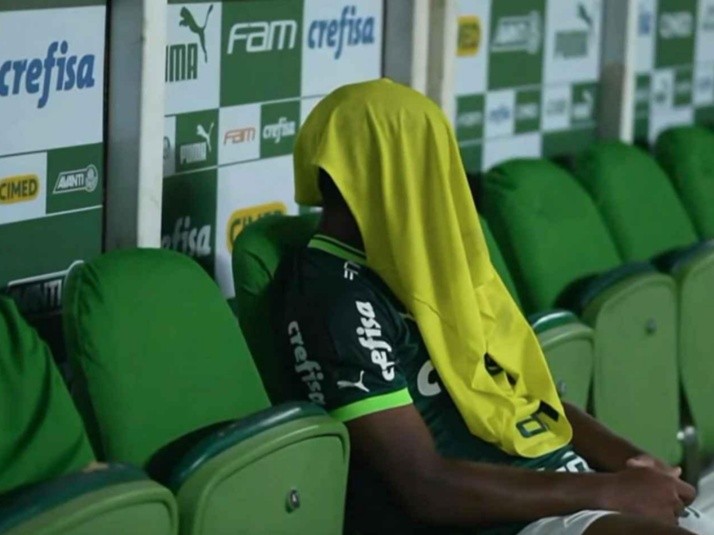 Joya del Real Madrid estalla en llanto por sequía goleadora en Palmeiras