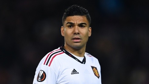 Casemiro with Manchester United