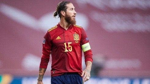 Sergio Ramos jugó por última vez en 2021 con España