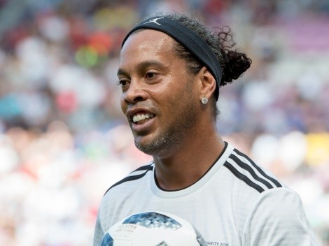 Ronaldinho returns to soccer as a star player for Porcinos FC in the Kings League