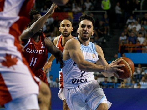 Argentina le ganó a Canadá y está a un paso de clasificarse al Mundial de básquet