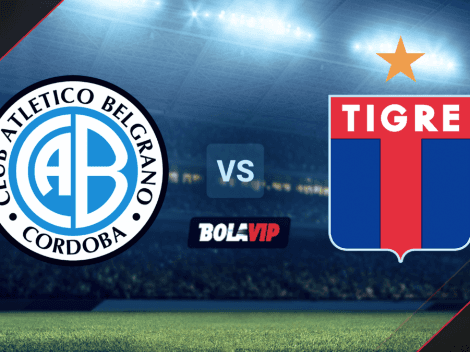 ◉ Belgrano vs. Tigre EN VIVO - Liga Profesional 2023: Árbitro, minuto a minuto y formaciones