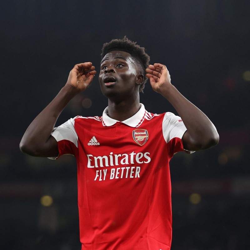 Bukayo Saka, pieza clave del proyecto de Arsenal, está a punto de renovar