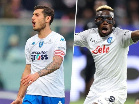 Empoli vs Napoli: posibles alineaciones confirmadas para el partido de Serie A