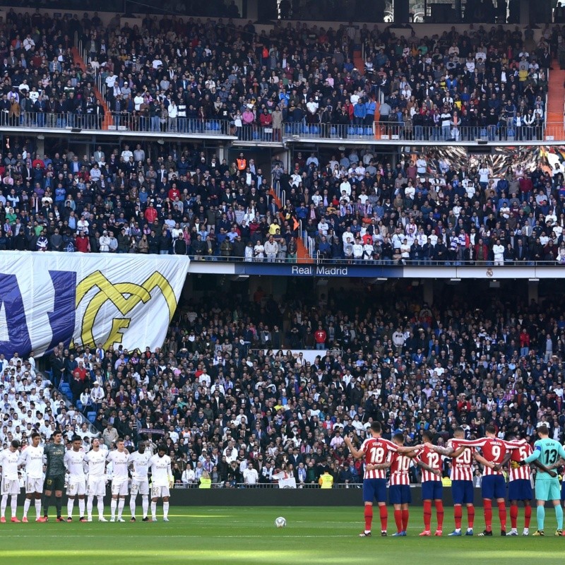 ¿Por qué hubo minuto de silencio en el partido de Real Madrid vs. Atlético Madrid?