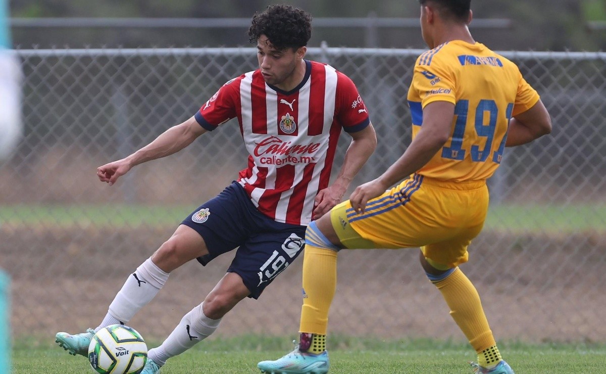 Chivas vs. Tigres UANL Goles, resumen y videos de los partidos Sub18 y