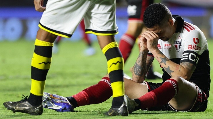 Marcello Zambrana/AGIF/ "Aberração"; "atuação ridícula"; Além de Luciano, torcida do São Paulo se revolta e elege mais um culpado pelo derrota.