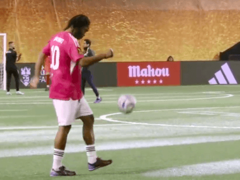 VIDEO | Ronaldinho se robó el show en la Kings League