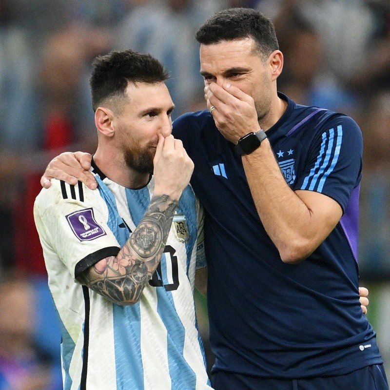 ¿Barcelona o PSG? Scaloni marcó su postura sobre el futuro de Messi