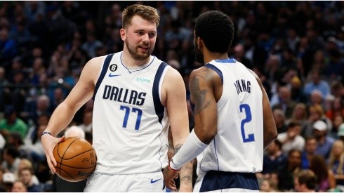 Luka Doncic y Kyrie Irving