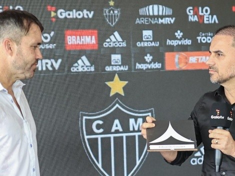 "Caetano está ciente"; Coudet 'aprova' e Atlético vê time BR avançar em contratação
