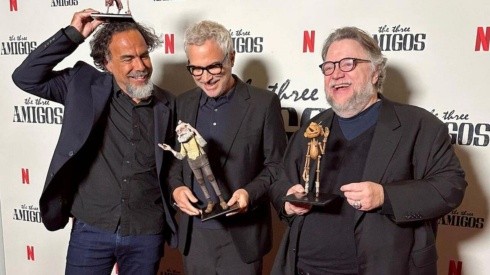 Alejandro González Iñárritu, Alfonso Cuarón y Guillermo del Toro son conocidos como Los Tres Amigos