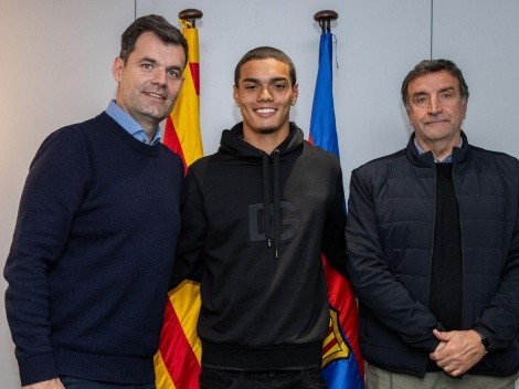 Ya es oficial: el hijo de Ronaldinho firmó con Barcelona