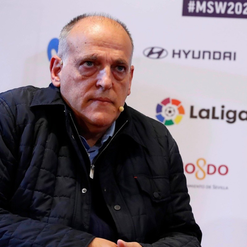 Tebas nuevamente contra Barcelona: "No podemos mirar a otro lado"