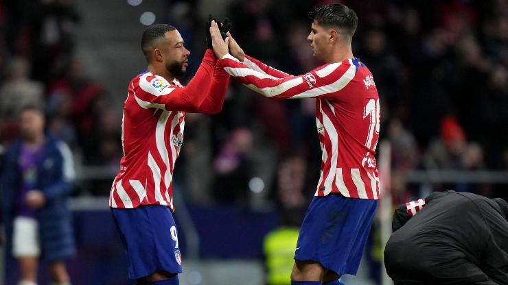 Memphis Depay o Álvaro Morata, la gran duda de Diego Simeone para el Atlético de Madrid vs. Sevilla.