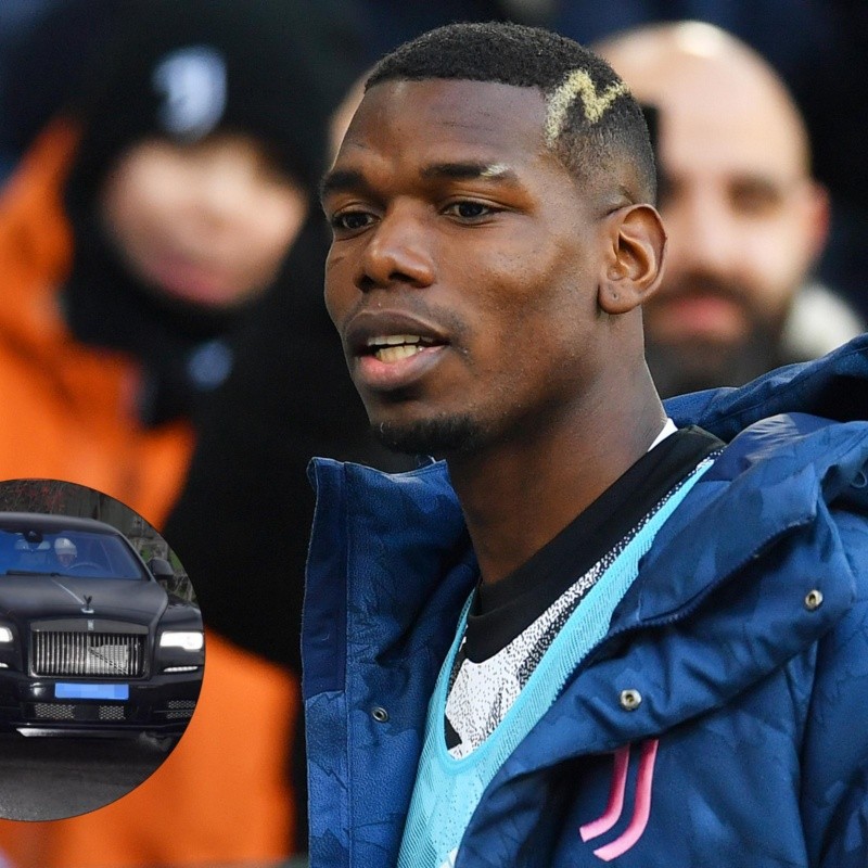 IMPRESIONANTE: la colección de autos DE LUJO de Paul Pogba