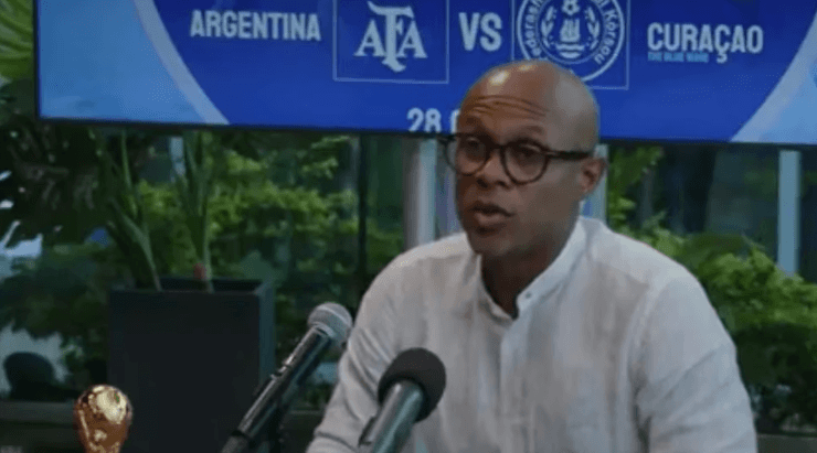 Ramiro Griffith, presidente de la federación de Curazao.