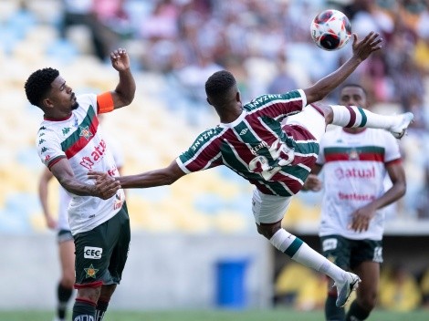 Keno manda real para torcida do Fluminense após gol de placa
