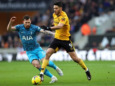 Video| La increíble intervención de Raúl Jiménez en el gol de Wolverhampton ante Tottenham