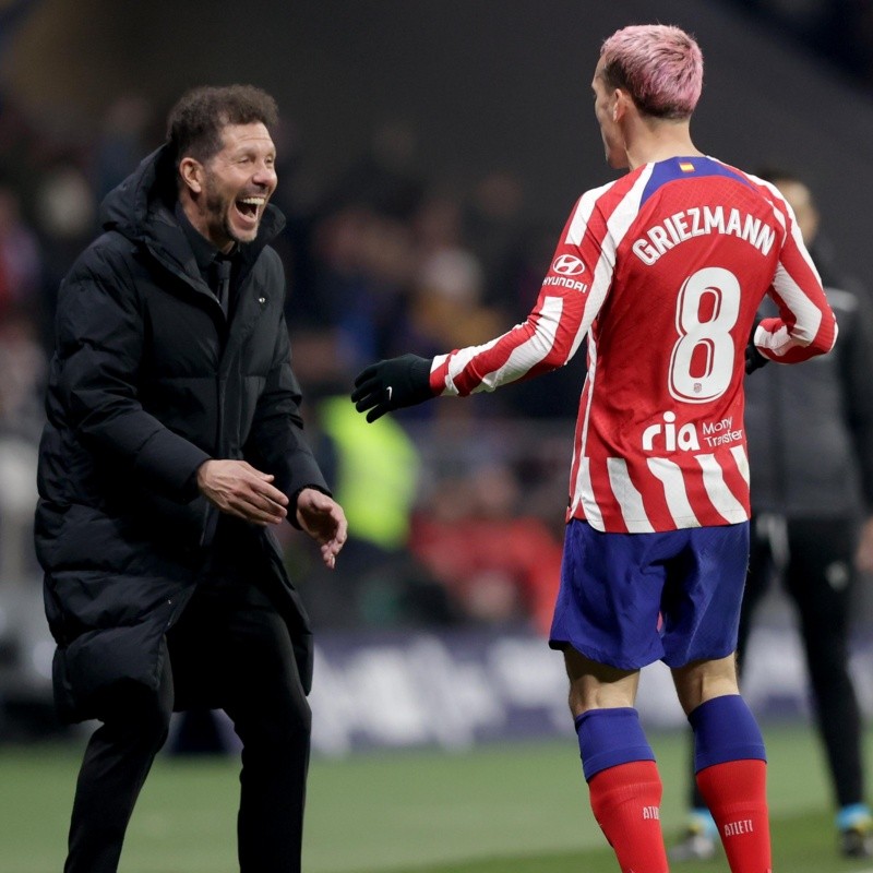 Tremendo homenaje para Simeone: Atlético de Madrid vapuleó a Sevilla