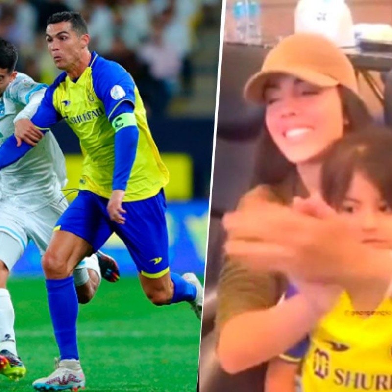 Hijos de Cristiano Ronaldo encabezaron las celebraciones de Al Nassr