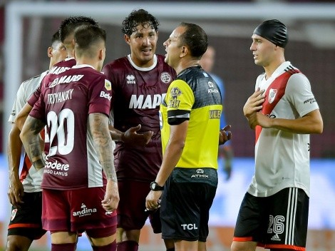 Se supo: Darío Herrera explicó porqué anuló el primer gol de Lanús a River