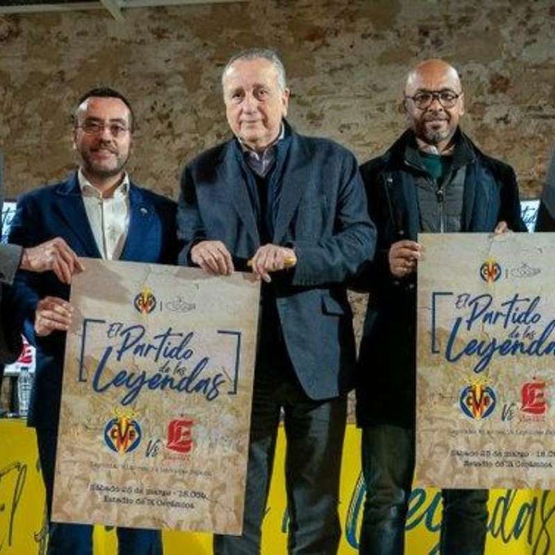 ¡UNA CONSTELACIÓN! Así será el partido de leyendas del Villarreal por sus 100 años