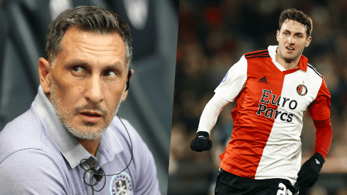 Santi Giménez debe seguir en Feyenoord según su padre.
