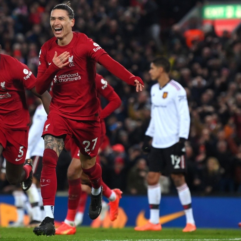 Mayores goleadas históricas de Liverpool sobre Manchester United en Premier League