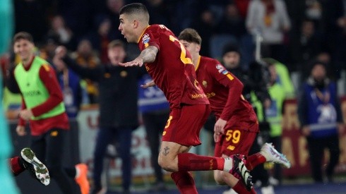 Golazo de Gianluca Mancini para el triunfo de Roma