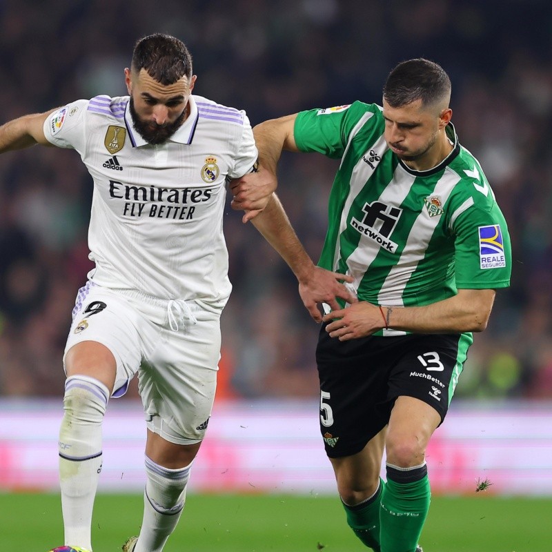 Betis y Real Madrid se repartieron los puntos en el Benito Villamarín