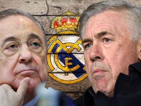 Cara a cara entre Florentino Pérez y Carlo Ancelotti