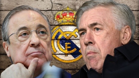 Florentino Pérez y Carlo Ancelotti.