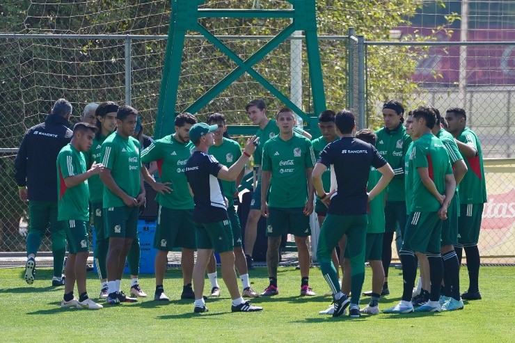 Cocca tuvo su primer entrenamiento al frente de la Selección Mexicana (Imago7)
