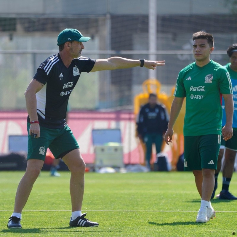 La primera alineación de Diego Cocca en la Selección Mexicana