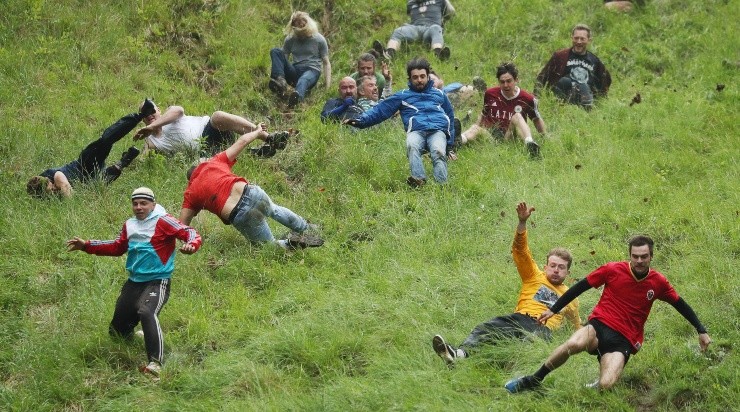 Cooper&#039;s Hill Cheese-Rolling (Getty)